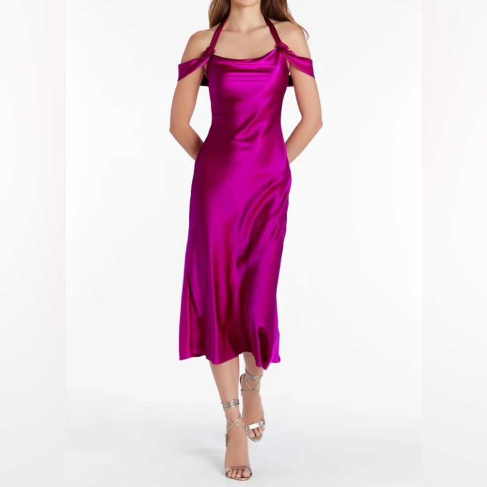 Amanda Uprichard Silk Serenade Dress